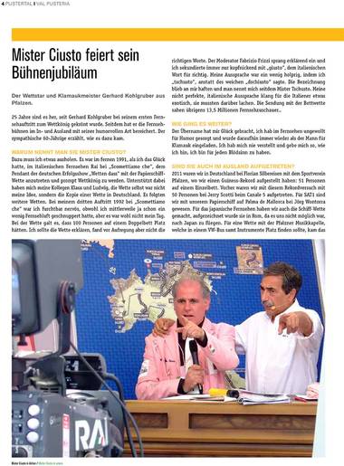 Puschtra Sonderausgabe Juni 2016